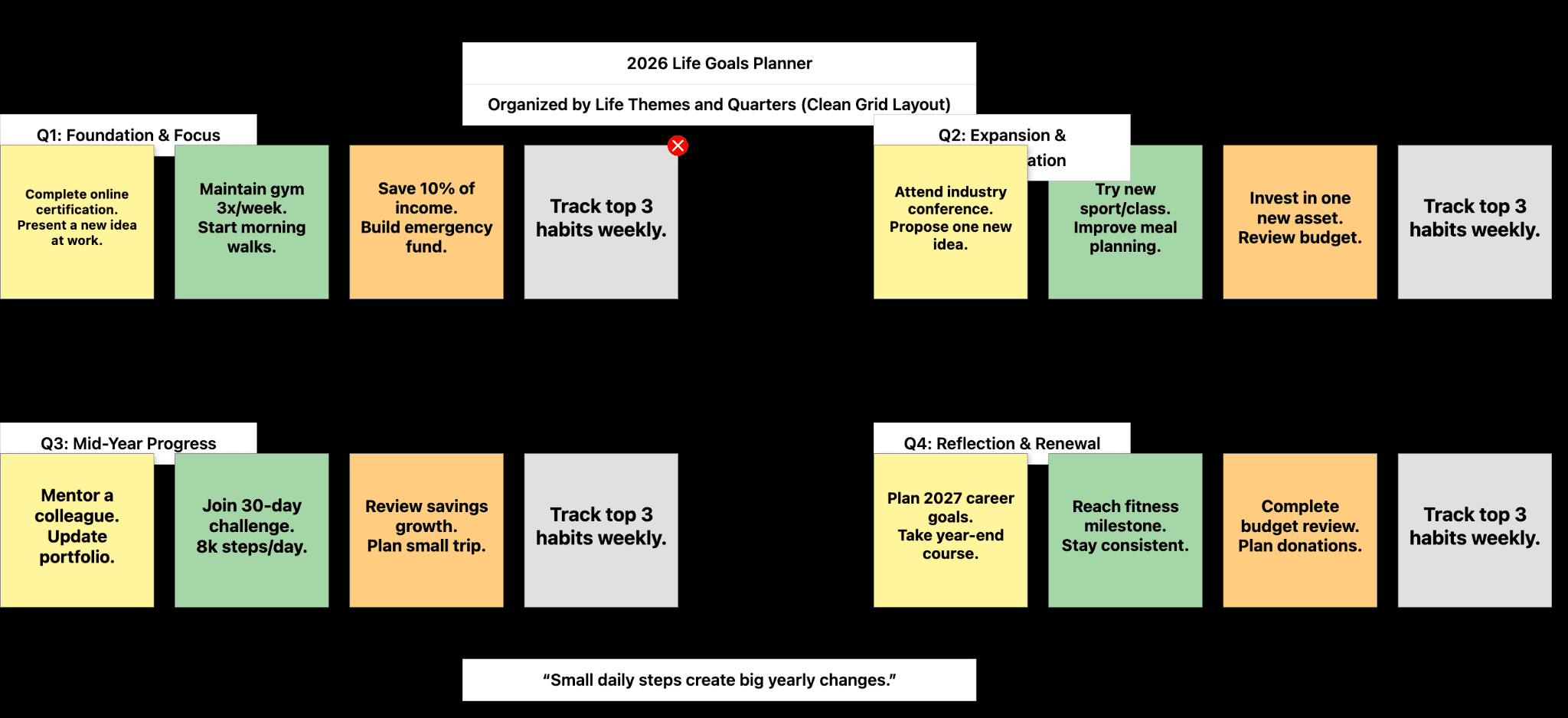 Schedule Planner Template preview